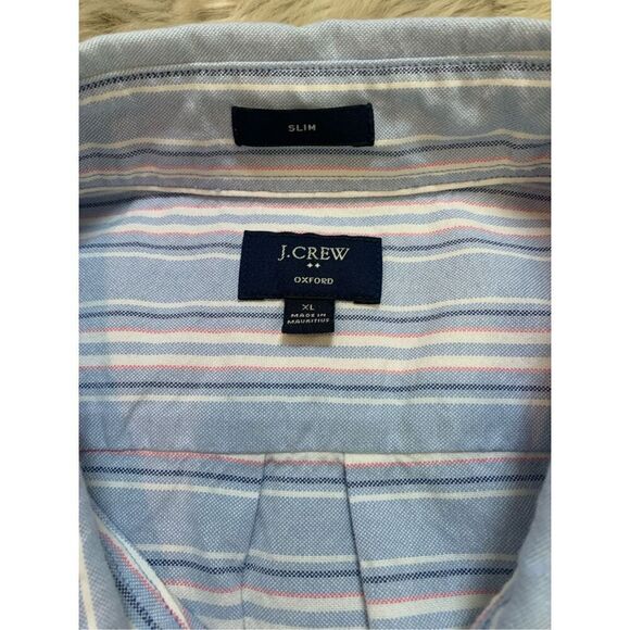 J. Crew Slim Fit Oxford Button Down Shirt XL - Picture 3 of 6